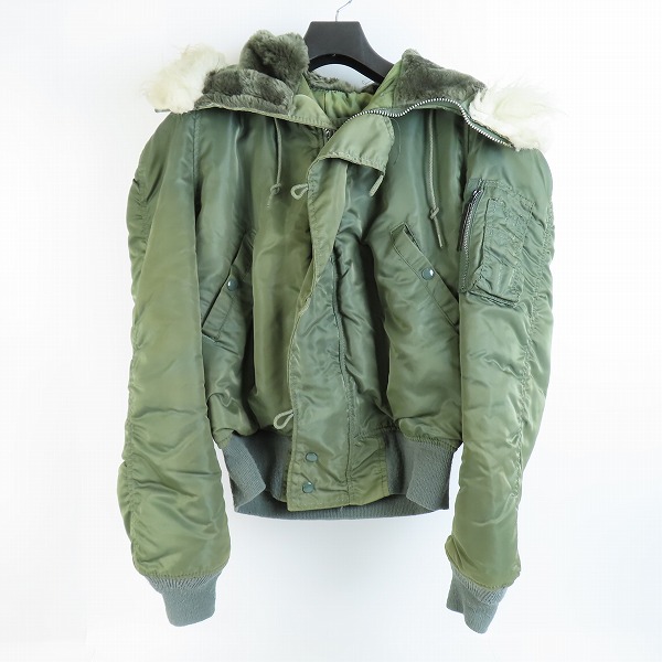 実際に弊社で買取させて頂いたALPHA INDUSTRIES/アルファインダストリーズ N-2B フライトジャケット/M