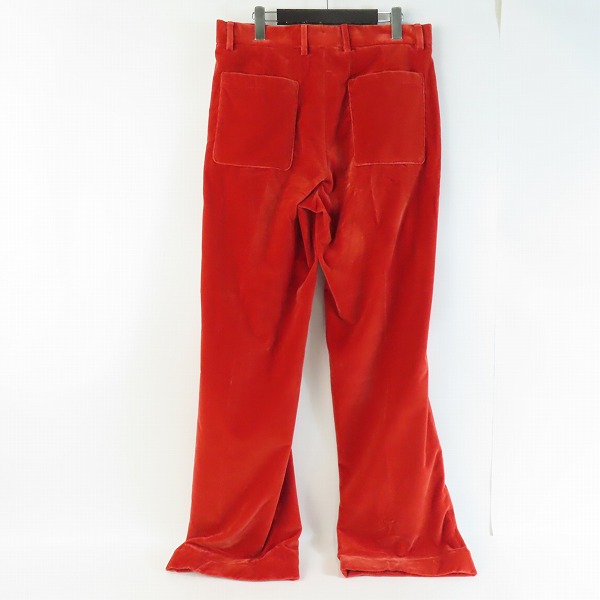 実際に弊社で買取させて頂いた【JPタグ】ETRO/エトロ 2022年モデル ベロア ワイドパンツ 222-1W757-0551/48の画像 1枚目