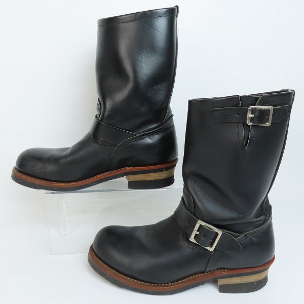 実際に弊社で買取させて頂いたRED WING/レッドウィング 11" ENGINEER/11インチ レザーエンジニアブーツ 2268 9Dの画像 3枚目