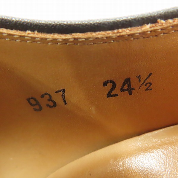 実際に弊社で買取させて頂いたSCOTCH GRAIN/スコッチグレイン インペリアル ストレートチップ ビジネスシューズ 937/24.5の画像 5枚目