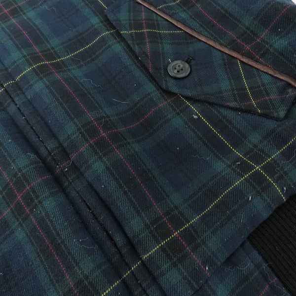 実際に弊社で買取させて頂いたFRED PERRY/フレッドペリー キルティング リバーシブル ジップアップジャケット/Lの画像 9枚目