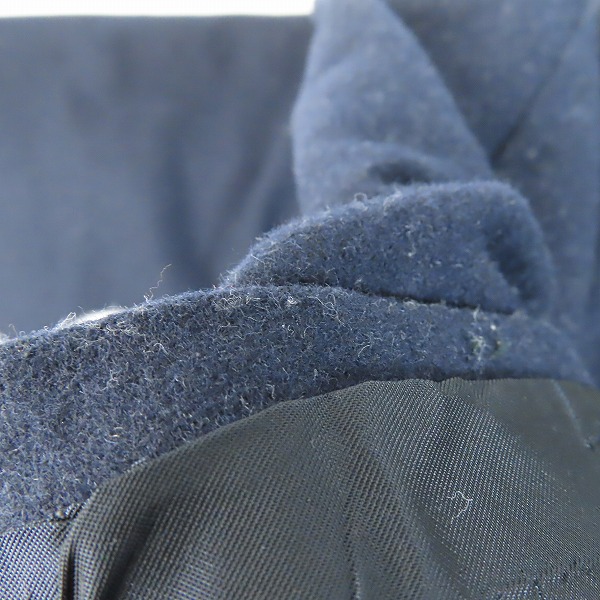 実際に弊社で買取させて頂いたBrioni/ブリオーニ ウール ロング チェスターコート/44の画像 9枚目