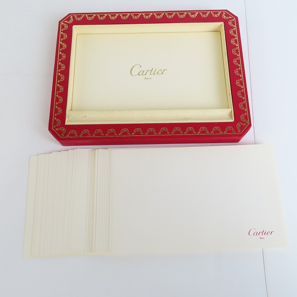 実際に弊社で買取させて頂いたCartier/カルティエ レターセット/便箋セット/メモパッド 2点セットの画像 4枚目