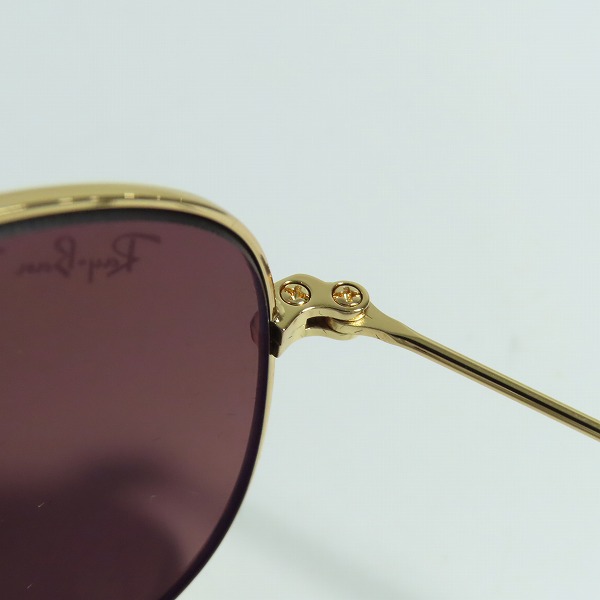 実際に弊社で買取させて頂いたRay-Ban/レイバン CHROMANCE/クロマンス ティアドロップ 偏光レンズ サングラス アイウェア RB3562の画像 5枚目