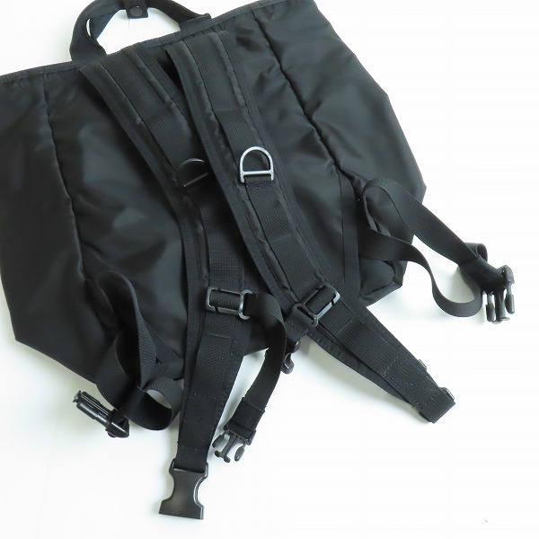 実際に弊社で買取させて頂いたBRIEFING/ブリーフィング 2way バックパック ブラックの画像 3枚目