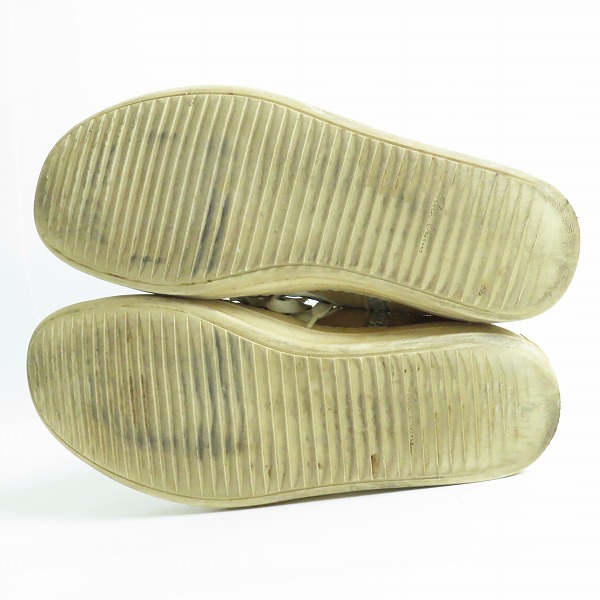 実際に弊社で買取させて頂いた【難有り】Rick Owens/リックオウエンス GEOBASKET ジオバスケット ハイカットスニーカー スエードレザー/42の画像 2枚目