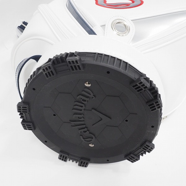 実際に弊社で買取させて頂いた【未使用】Callaway/キャロウェイ Alfa Romeo 5122465 EXIA 22 JM 9.5型 4分割キャディバッグの画像 7枚目