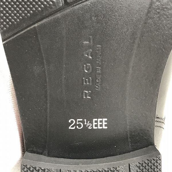 実際に弊社で買取させて頂いた(2)REGAL/リーガル GORE-TEX/ゴアテックス プレーントゥ レザーシューズ CJ22B 34HR/25.5EEE の画像 7枚目