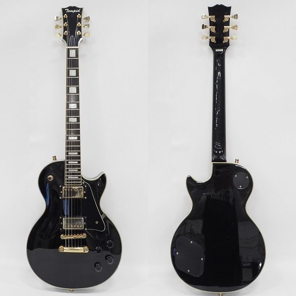 実際に弊社で買取させて頂いた★Tempid レスポールカスタムType エレキギター セットネックの画像 1枚目