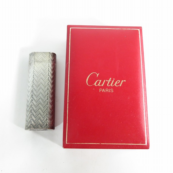 実際に弊社で買取させて頂いたCartier/カルティエ ガスライター シルバーの画像 7枚目
