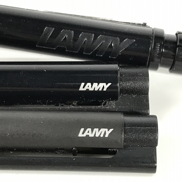 実際に弊社で買取させて頂いた【おまとめ4点】LAMY/ラミー ブラックボディ ボールペン/シャープペンの画像 1枚目