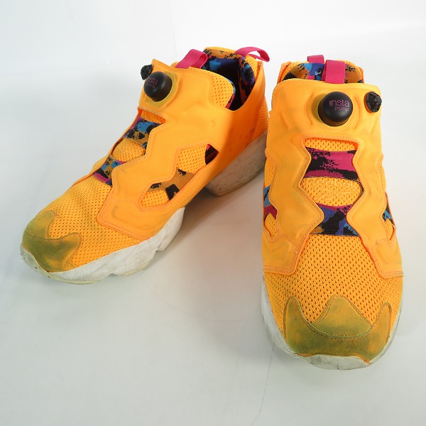 実際に弊社で買取させて頂いたReebok/リーボック INSTA PUMP FURY OG ポンプフューリー オレンジマルチ BD1507/29