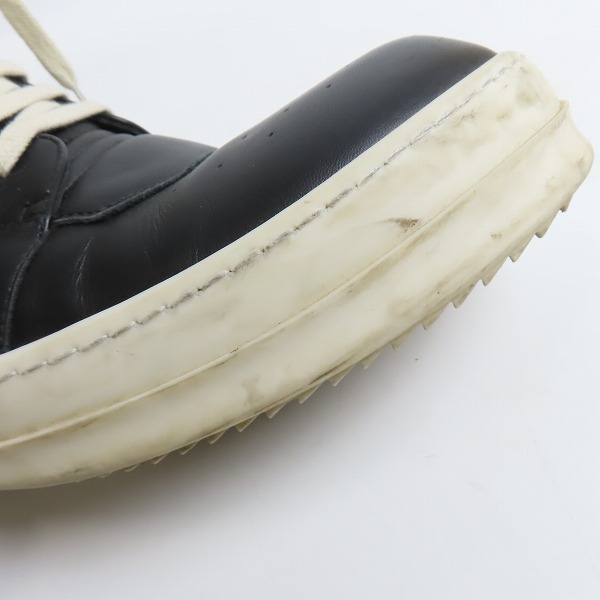 実際に弊社で買取させて頂いたRICK OWENS/リックオウエンス GEOBASKET ジオバスケット ハイカットスニーカー 43の画像 9枚目