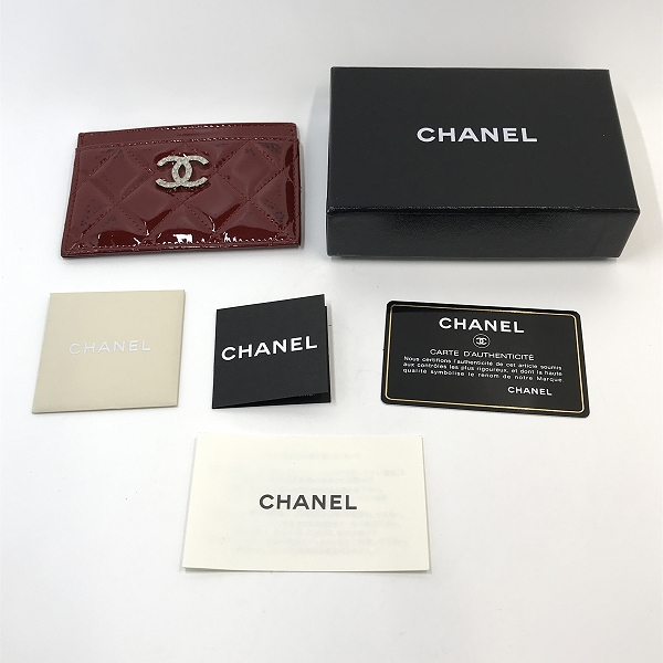 実際に弊社で買取させて頂いたCHANEL/シャネル ブリリアント マトラッセ カードケースの画像 8枚目