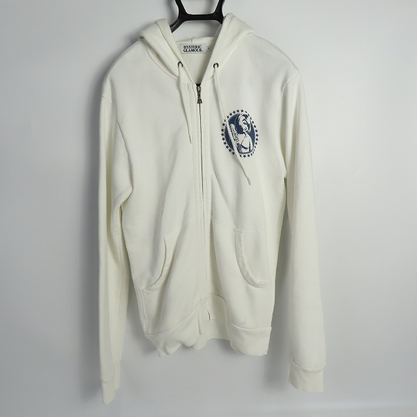 実際に弊社で買取させて頂いたHYSTERIC GLAMOUR/ヒステリックグラマー SWEET LIL'ROCK'N'ROLLER ガール プリント パーカー 0221CF04/S