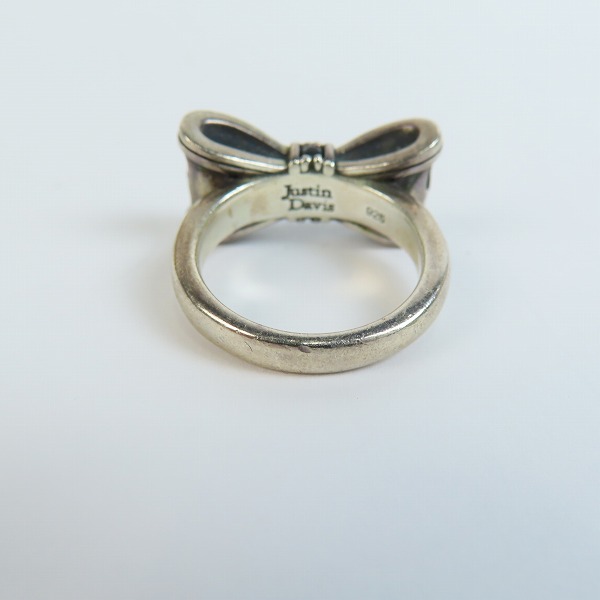 実際に弊社で買取させて頂いた【ギャラ付き】Justin Davis/ジャスティンデイビス PROMISE ring プロミスリング SRJ328/13号の画像 4枚目