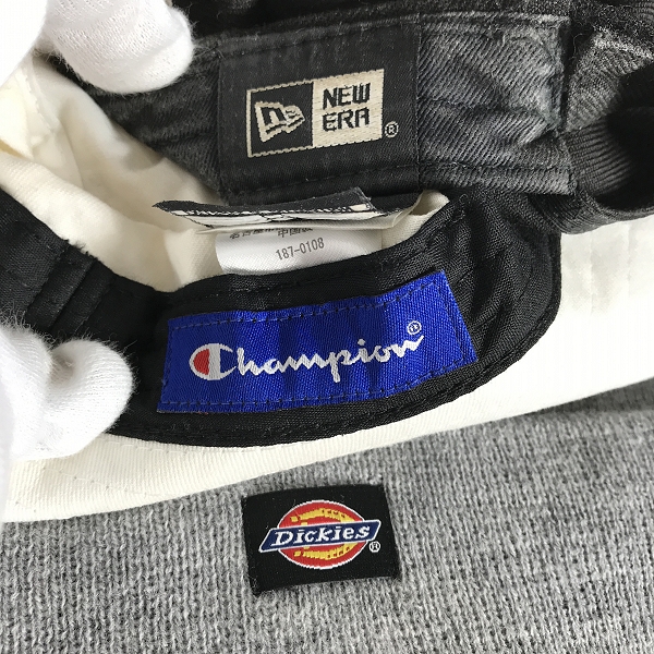 実際に弊社で買取させて頂いた【おまとめ】ニューエラ/ディッキーズ/チャンピオン 他 キャップ/ビーニー/バケットハットの画像 1枚目