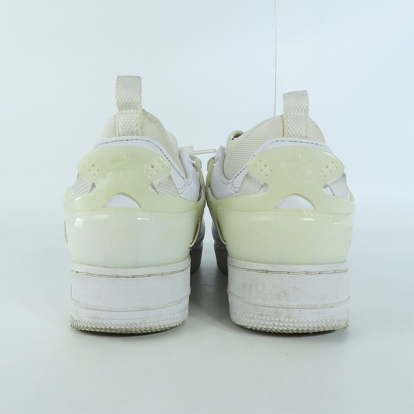 実際に弊社で買取させて頂いたNIKE×UNDERCOVER/ナイキ×アンダーカバー AIR FORCE 1 LOW /エアフォース１ ロー ホワイト DQ7558-101/26.5の画像 1枚目