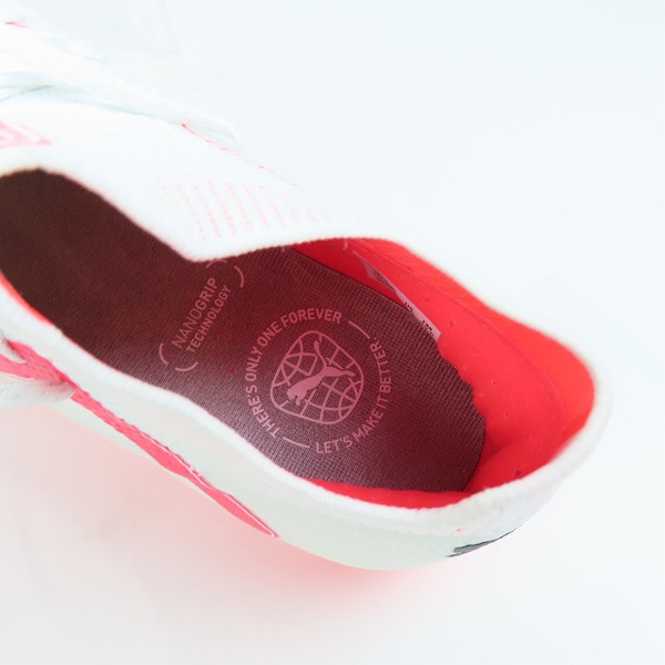 実際に弊社で買取させて頂いた【未使用】PUMA/プーマ FUTURE ULTIMATE HG/AG フューチャーアルティメット  サッカー用 スパイク 107357-01 24.5の画像 4枚目