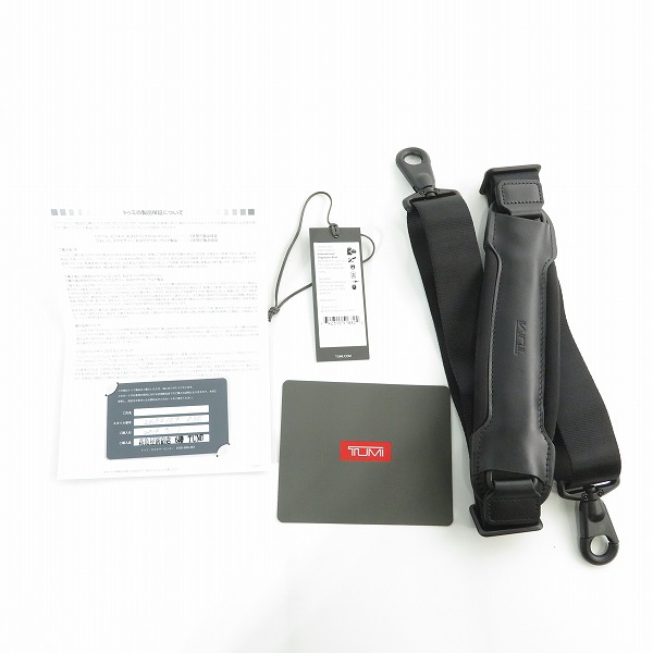 実際に弊社で買取させて頂いた【ギャラ付き】TUMI/トゥミ ALPHA 2/アルファ 2WAY ショルダー ビジネスバッグ/ブリーフケース ブラック 2603109D3Eの画像 8枚目