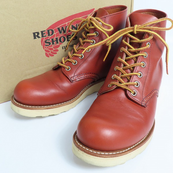 実際に弊社で買取させて頂いたRED WING/レッドウィング アイリッシュセッター ブーツ 羽タグ 8166/7