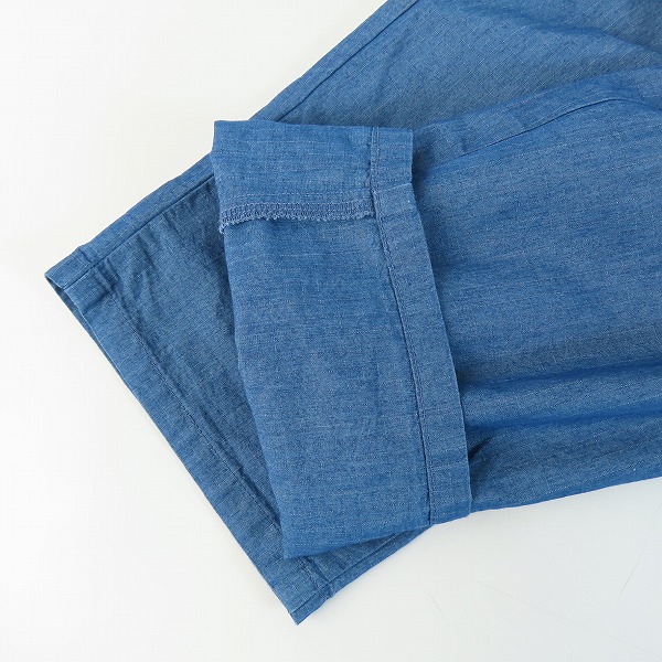 実際に弊社で買取させて頂いたWTAPS/ダブルタップス SEAGULL03/シーガル トラウザーズ リップストップ デニムパンツ 221WVDT-PTM03/01の画像 9枚目