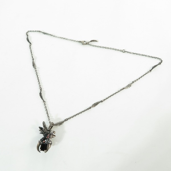 実際に弊社で買取させて頂いた【ギャラ付】Bloody Mary/ブラッディマリー 2008年限定 GROW 10th Anniversary/グロウ ペンダント w/オニキス×ガーネットの画像 8枚目