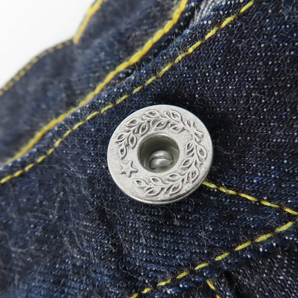 実際に弊社で買取させて頂いたTHE REAL McCOY'S/ザ リアルマッコイズ 大戦モデル デニムパンツ ジーンズ Lot.S003 W30L36の画像 6枚目