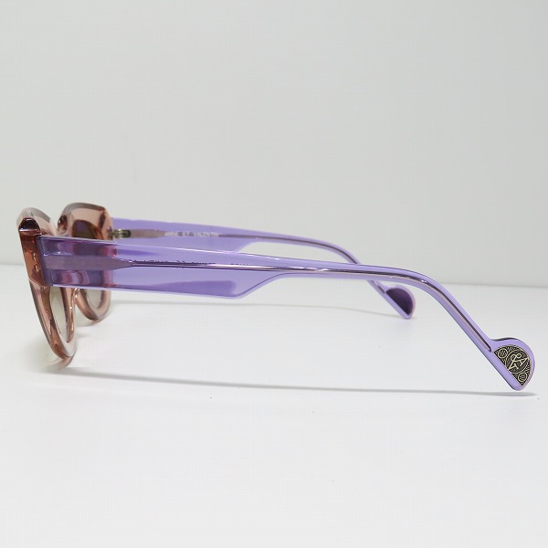 実際に弊社で買取させて頂いたAnne et Valentin/アンバレンタイン SMITH セルフレーム サングラス/アイウェアの画像 2枚目