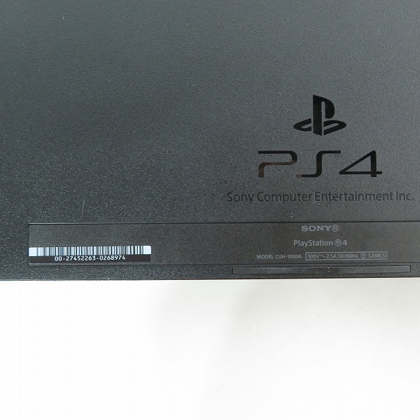 実際に弊社で買取させて頂いたSONY/ソニー PlayStation4/PS4/プレイステーション4 500GB CUH-1100A ジェット・ブラック【簡易動作確認済】の画像 4枚目