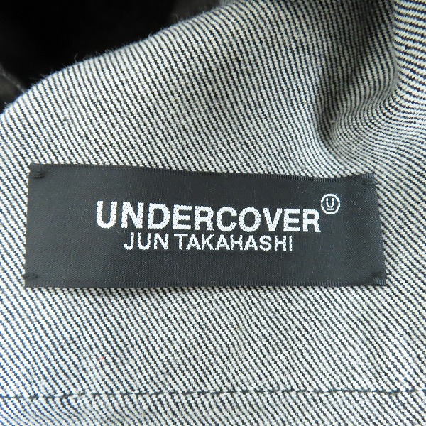 実際に弊社で買取させて頂いたUNDERCOVER/アンダーカバー 22AW PSYCHO DenimJQ/サイコ Gジャン/デニム ジャケット UC2B4201/4の画像 3枚目