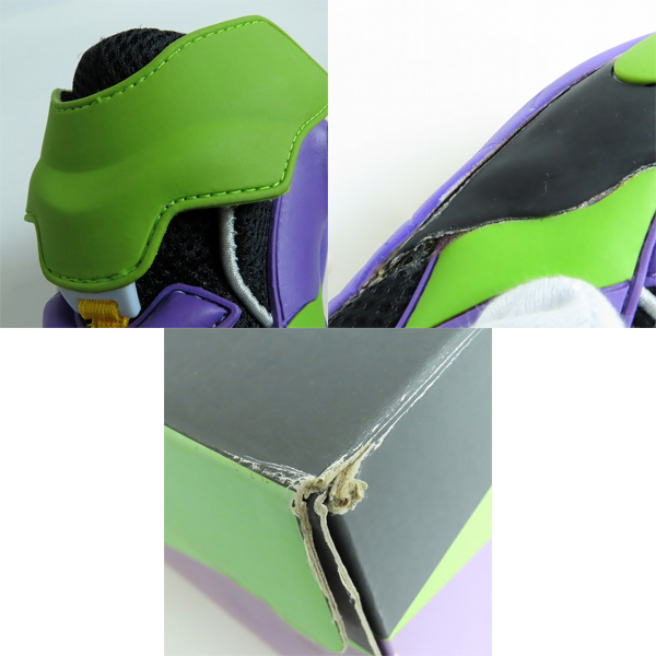 実際に弊社で買取させて頂いた【観賞用】キングレコード EVANGELION/エヴァンゲリオン EVA-SUPERNOVA01 初号機モデル スニーカー/Sの画像 7枚目