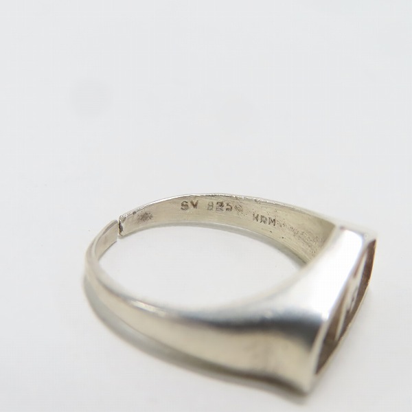 実際に弊社で買取させて頂いたHOLLYWOOD RANCH MARKET/ハリウッドランチマーケット イニシャルリング 14-14.5号の画像 5枚目