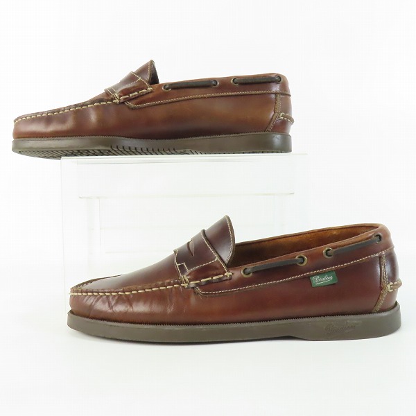 実際に弊社で買取させて頂いたParaboot×BEAMS/パラブーツ×ビームス CORSICA MARINE ローファー 780531/8の画像 3枚目