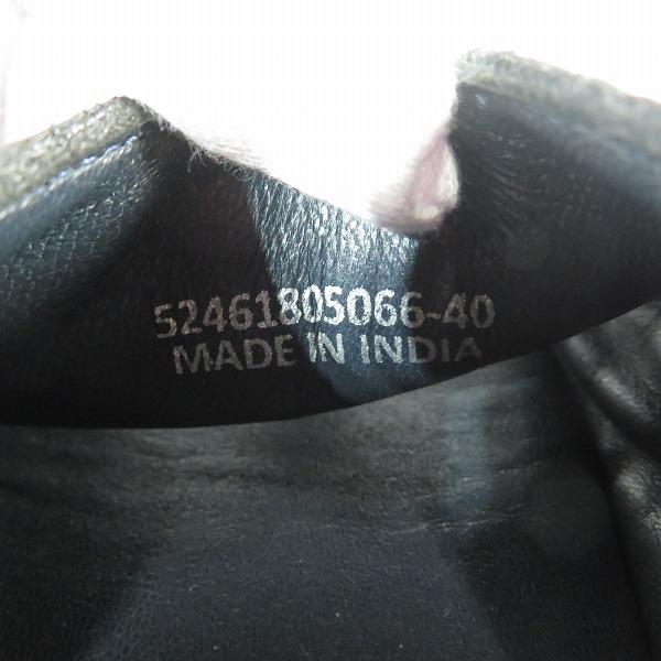 実際に弊社で買取させて頂いたALFREDO BANNISTER/アルフレッドバニスター UNILINE サンダル /40の画像 5枚目