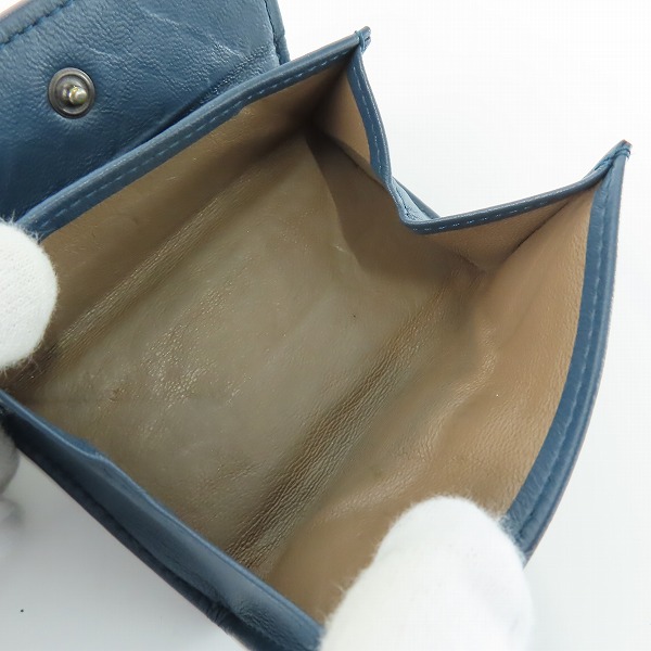 実際に弊社で買取させて頂いたBOTTEGA VENETA/ボッテガヴェネタ イントレチャート コインケース/小銭入れ レザーの画像 4枚目