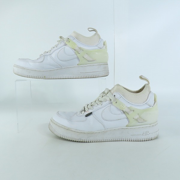 実際に弊社で買取させて頂いたNIKE×UNDERCOVER/ナイキ×アンダーカバー AIR FORCE 1 LOW /エアフォース１ ロー ホワイト DQ7558-101/26.5の画像 3枚目