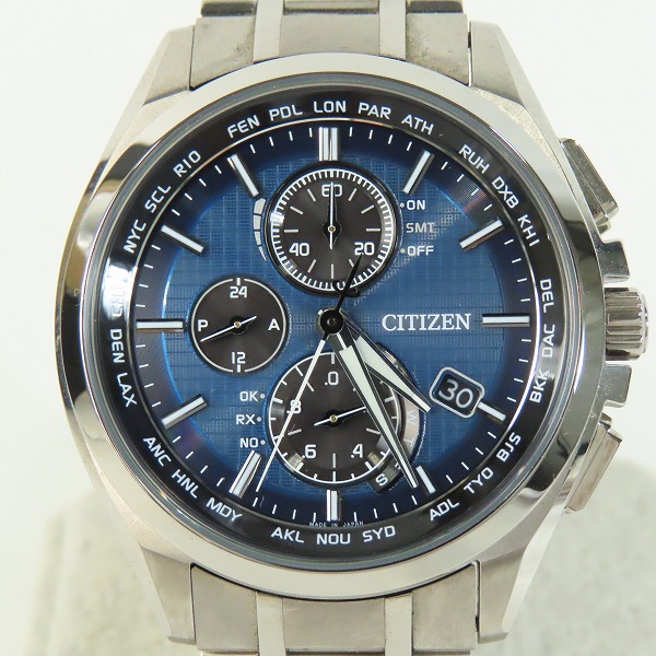 実際に弊社で買取させて頂いたCITIZEN/シチズン ATTESA Eco-Drive/アテッサ エコドライブ 電波ソーラー腕時計/ウォッチ H804-T018696