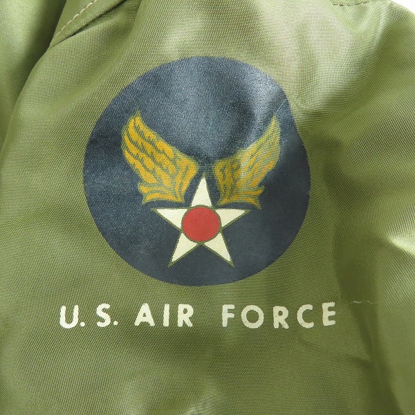 実際に弊社で買取させて頂いたTHE REAL McCOY'S/ザ リアルマッコイズ L-2 フライトジャケット/34の画像 3枚目