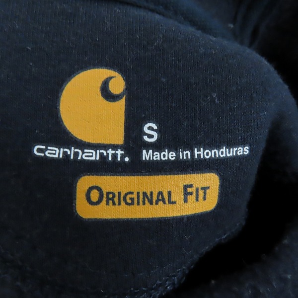 実際に弊社で買取させて頂いたCarhartt/カーハート ORIGINAL FIT/オリジナルフィット プルオーバーパーカー/Sの画像 2枚目