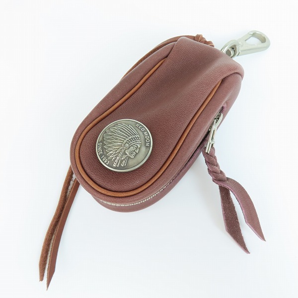 実際に弊社で買取させて頂いたREDMOON/レッドムーン コンチョ レザー キーケース