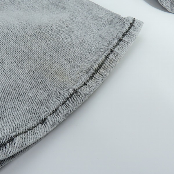 実際に弊社で買取させて頂いたLGB/ルグランブルー ダメージ デニム パンツ  WM/S-WOLF/BR LS69263C/28の画像 7枚目
