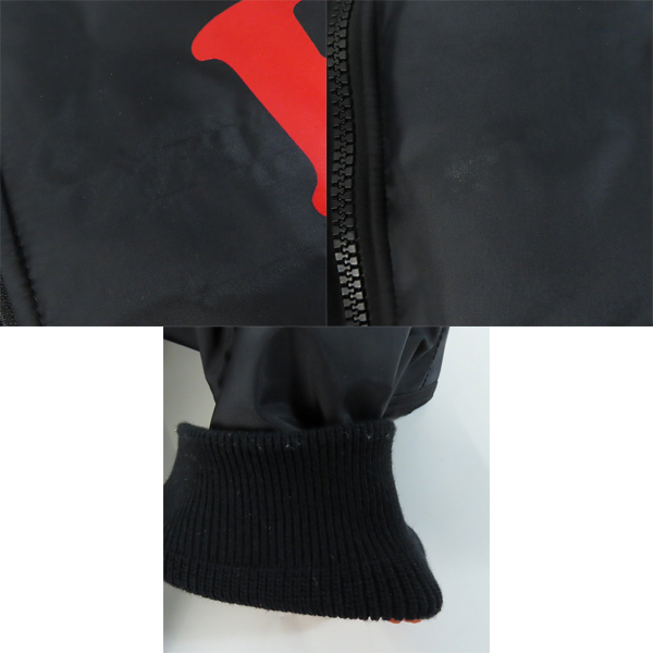 実際に弊社で買取させて頂いたUNDERCOVER/アンダーカバー REBEL BOMBER JACKET/リバーシブル MA-1/ボンバージャケット UC1C4205-2/3の画像 8枚目