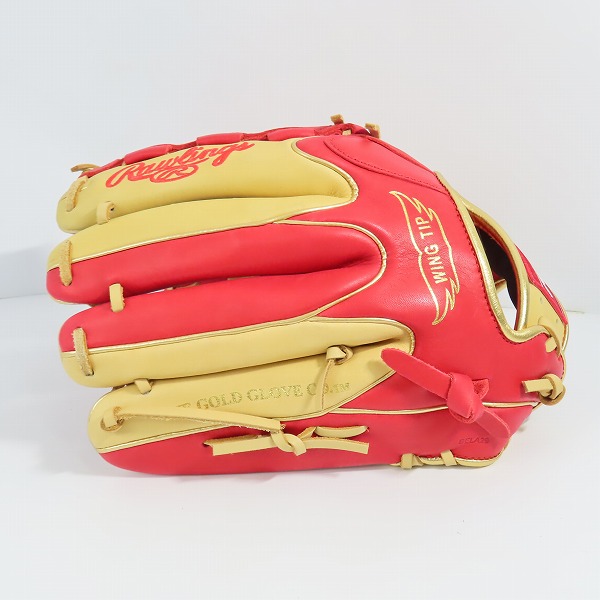 実際に弊社で買取させて頂いたRawlings/ローリングス HYPER TECH COLOR SYNC 軟式 オールラウンド用 グローブ/グラブ GR4HTCN55Wの画像 1枚目