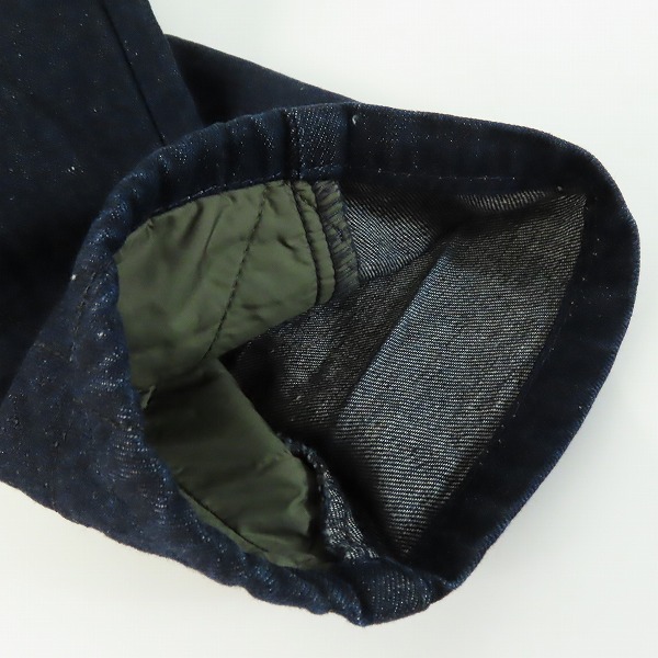 実際に弊社で買取させて頂いたMARNI/マルニ キルティングデニムパンツ インディゴ PUJUK01QW0TCM73/32の画像 7枚目