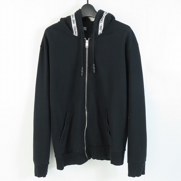 実際に弊社で買取させて頂いたDIESEL/ディーゼル UMLT-BRANDON-Z HOODIE ジップーパーカー 00SE8M 0EEAL/L