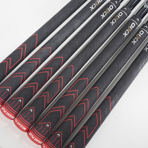 実際に弊社で買取させて頂いた【シャフトのみ】DUNLOP/ダンロップ XXIO/ゼクシオ MP1100 アイアン用シャフト 7本セット FLEX:Rの画像 4枚目