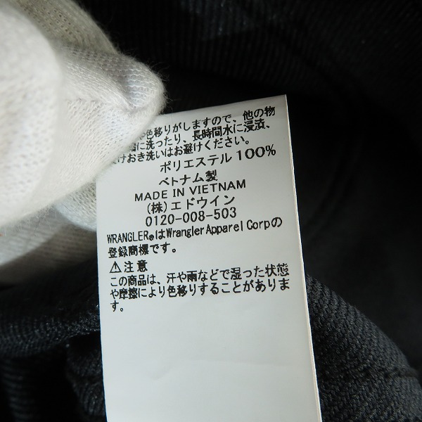 実際に弊社で買取させて頂いたWrangler×URBAN RESEARCH DOORS/ラングラー×アーバンリサーチ ボタンダウンジャケット WS9342/Mの画像 4枚目