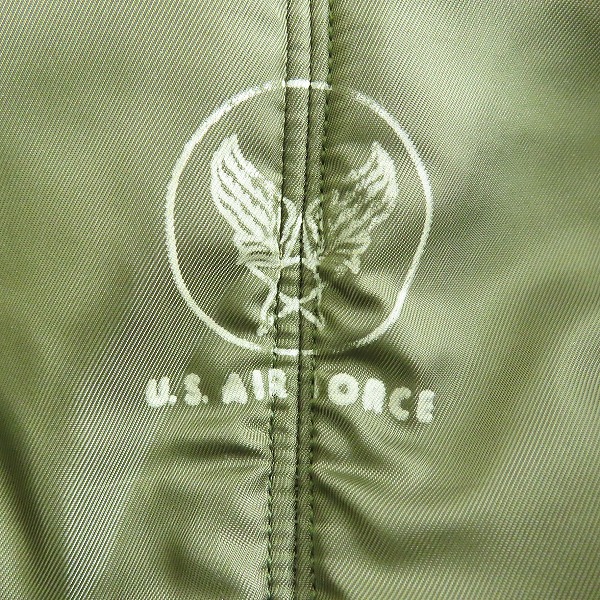 実際に弊社で買取させて頂いたTHE REAL McCOY’s/ザリアルマッコイズ AF-33-(038)7385 SIGMUND EISNER CO. 実名復刻 N-2/XSの画像 4枚目