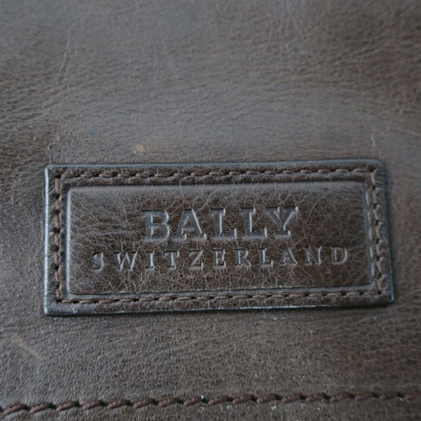 実際に弊社で買取させて頂いたBALLY/バリー ストライプ レザー ショルダー バッグの画像 4枚目